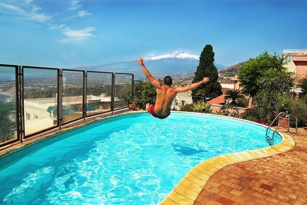 Villa Torre Sicilia Taormina Buitenkant foto