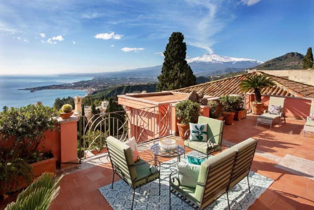 Villa Torre Sicilia Taormina Buitenkant foto