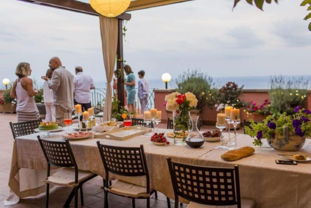 Villa Torre Sicilia Taormina Buitenkant foto