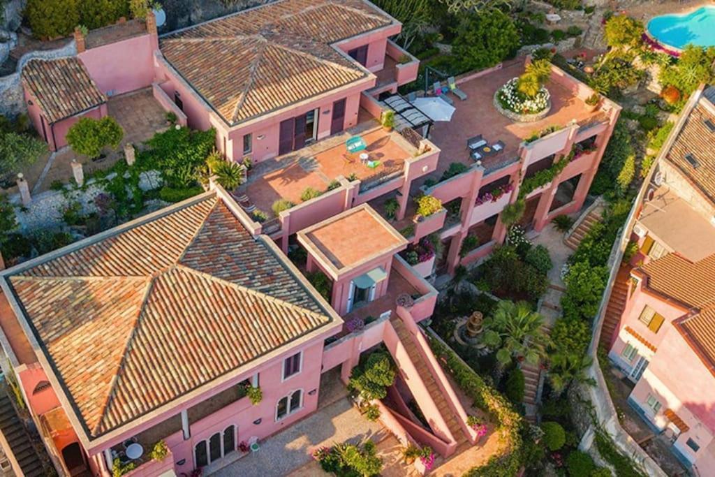 Villa Torre Sicilia Taormina Buitenkant foto